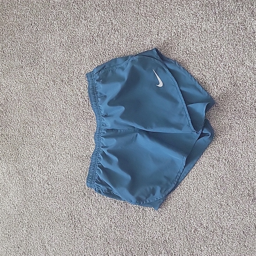 Blue nike shorts